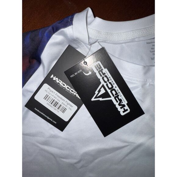 NWT HardCore Fish & Game 5XL Prym1 Freedom Fighter Fishing Shirt Long Sleeve - Picture 4 of 6